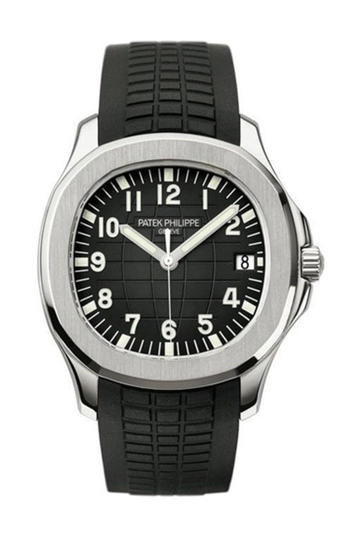 【Free Shipping】【Super Clone】Patek Philippe Aquanaut Automatic Black Dial Stainless Steel Men's Watch 5167A-001