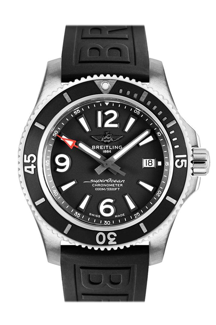 【Free Shipping】【Super Clone】Breitling Superocean 44mm BLACK RUBBER A17367D71 B1S1