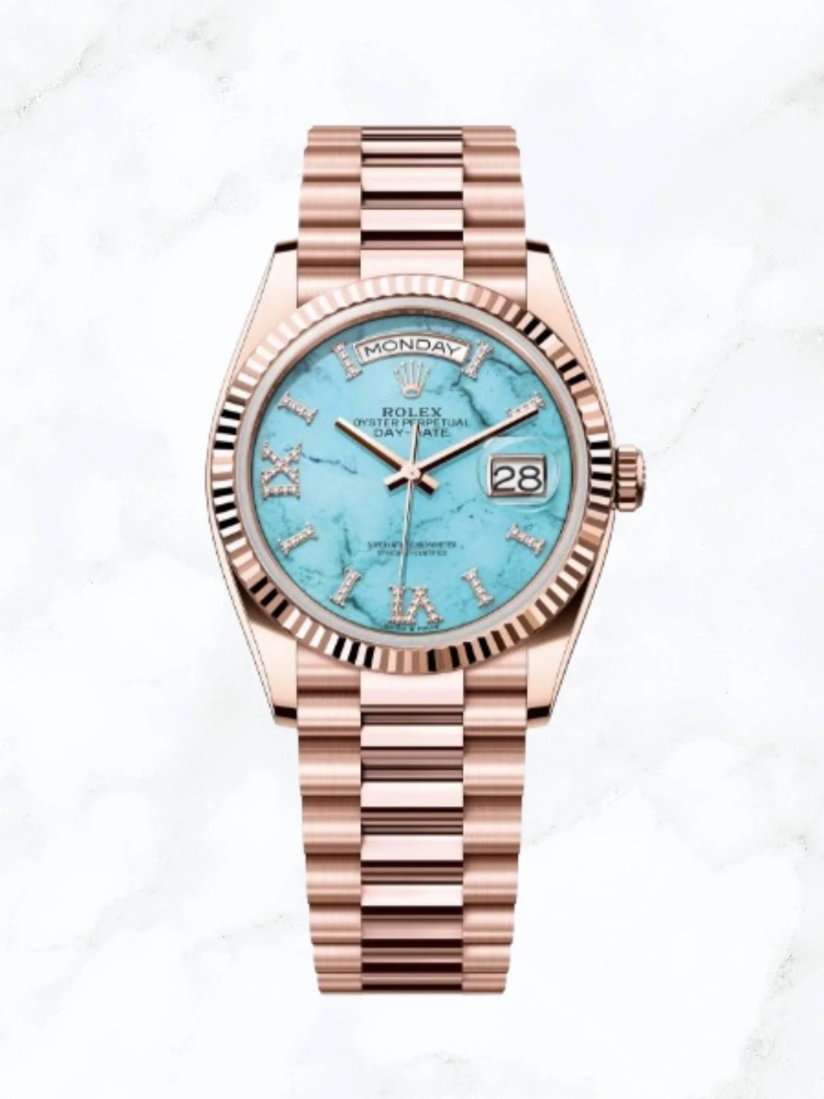 【Free Shipping】【Super Clone】RLX  Day-Date M128235-0064 36mm