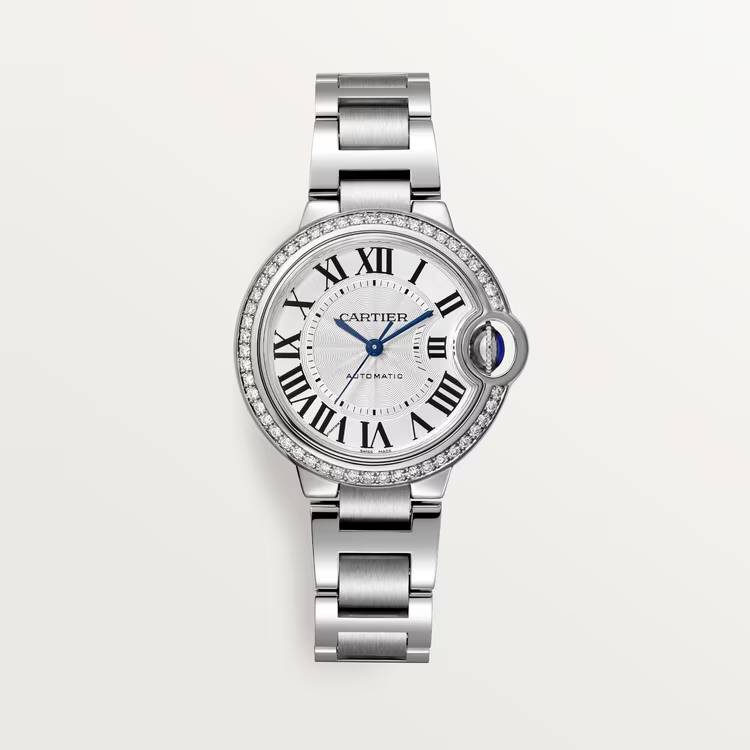 【Free Shipping】【Super Clone】BALLON BLEU Diamond Bezel 33mm