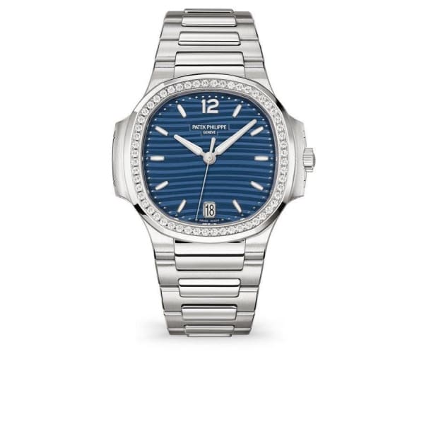 【Free Shipping】【Super Clone】Patek Philippe Nautilus Steel 7118-1200A-001 with Blue Opaline dial