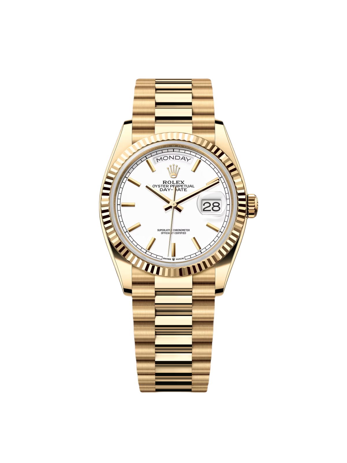 【Free Shipping】【Super Clone】RLX  Day-Date M128238-0081 36mm