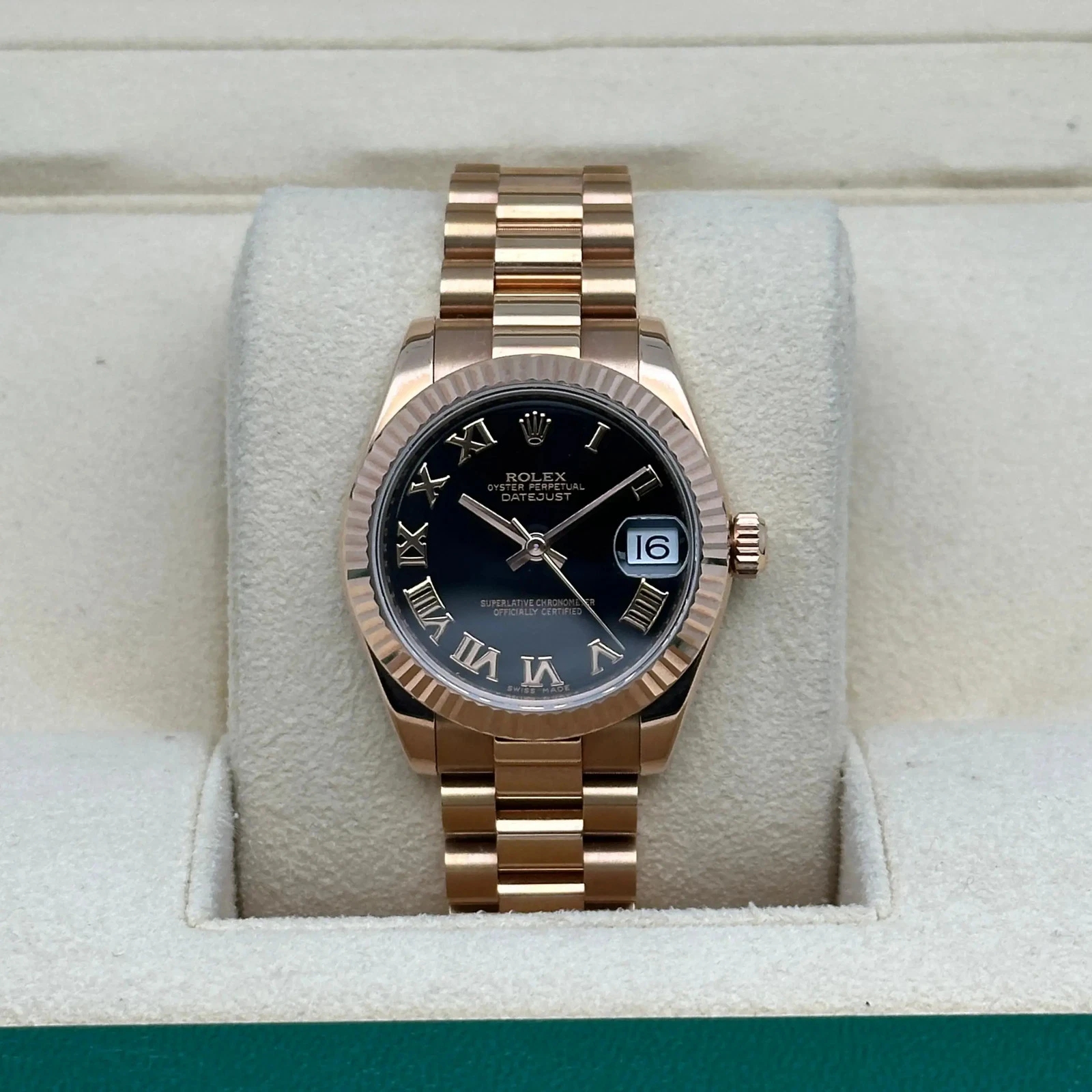【Free Shipping】【Super Clone】RLX Datejust m278275-0033 Slate Dial 31mm
