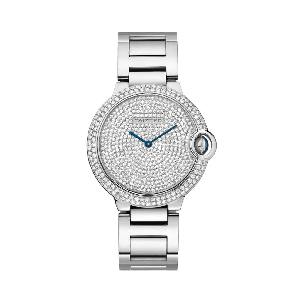 【Free Shipping】【Super Clone】Ballon Bleu Diamond Dial 36mm