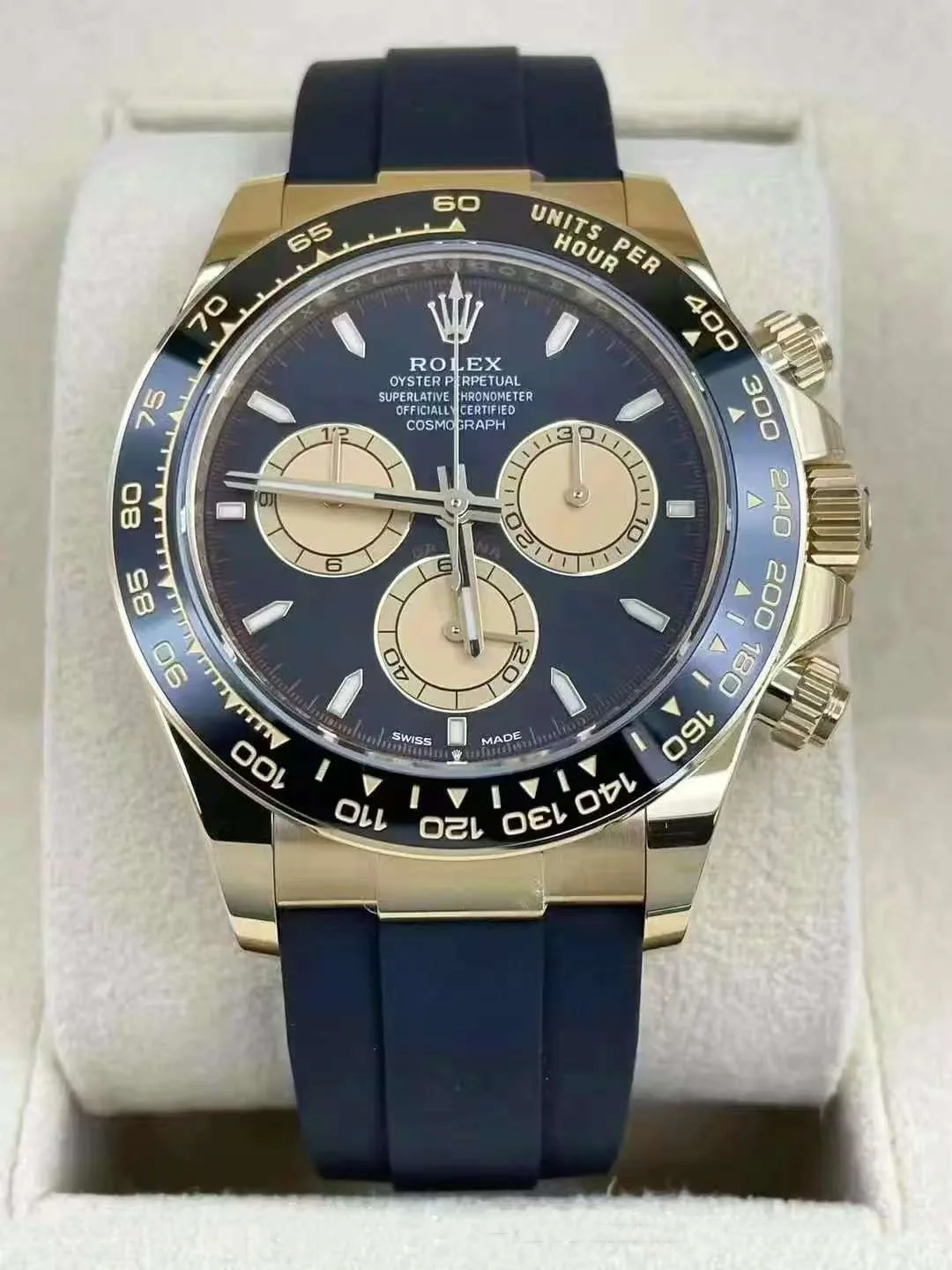 【Free Shipping】12A【Super Clone】RLX Cosmograph Daytona m126518ln-0004 40mm