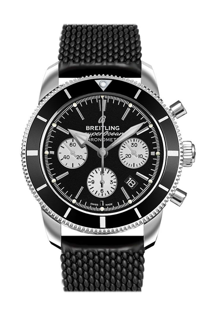 【Free Shipping】【Super Clone】Breitling Superocean Heritage B01 Black Rubber AB0162121 B1S1