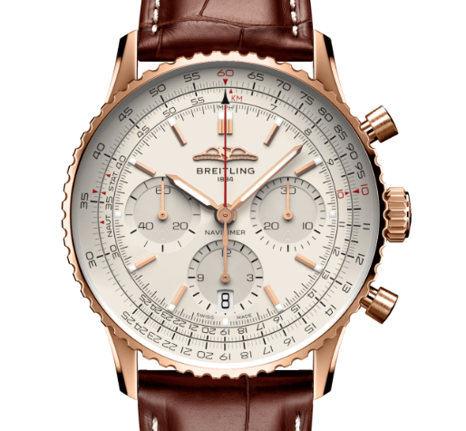 【Free Shipping】【Super Clone】Breitling RB0139211G1P1 Navitimer B01 Silver Dial
