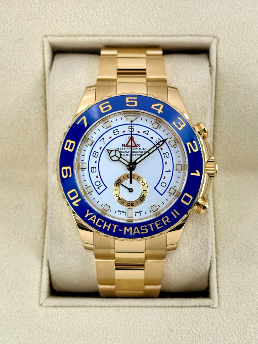 【Free Shipping】【Super Clone】RLX Yacht-Master II M116688-0002 44mm